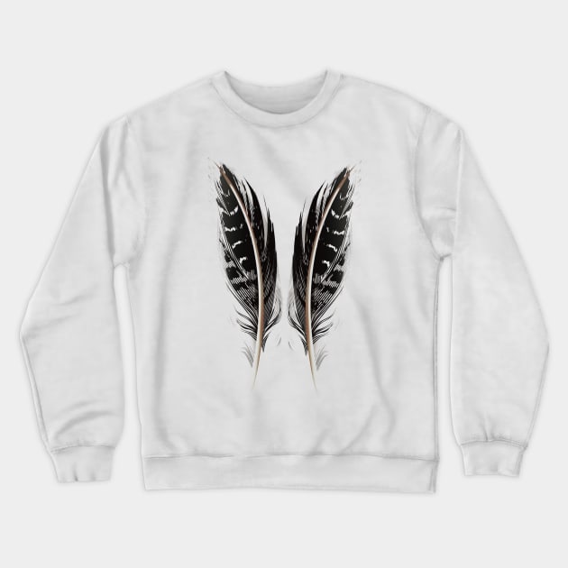Feather Crewneck Sweatshirt by maxha